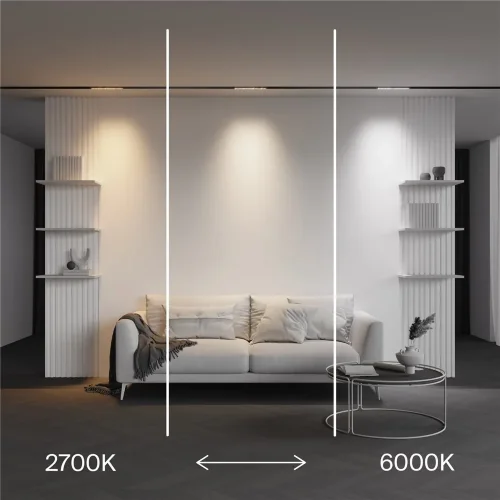 Трековый светильник Точки / Points Exility X 2700-6000K 6Вт 40° Dim Dali2 (Черный) TR241-4-6WTW-DD2-B - фото 10