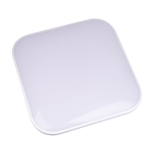 ULI-Q110 55W-3000K+4000K+6500K-S45 WHITE Светильник светодиодный накладной, Теплый свет3000K+Белый свет4000K+Дневной свет6500K, 450х450мм, IP40, Корпус белый, TМ Volpe - фото 1