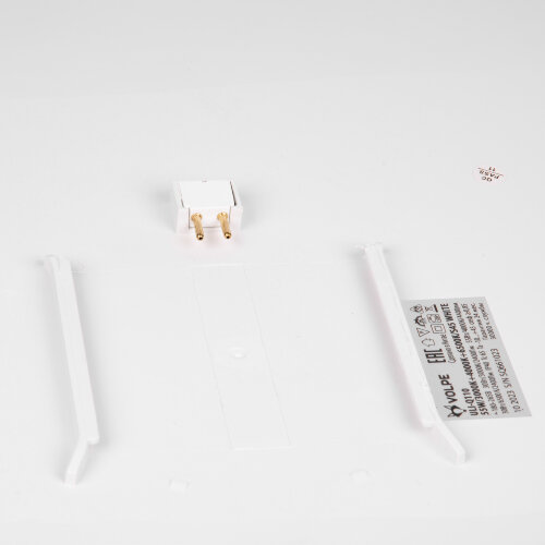 ULI-Q110 55W-3000K+4000K+6500K-S45 WHITE Светильник светодиодный накладной, Теплый свет3000K+Белый свет4000K+Дневной свет6500K, 450х450мм, IP40, Корпус белый, TМ Volpe - фото 4