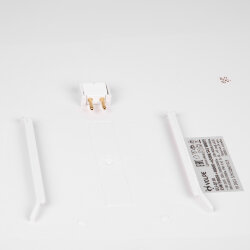 ULI-Q110 55W-3000K+4000K+6500K-S45 WHITE Светильник светодиодный накладной, Теплый свет3000K+Белый свет4000K+Дневной свет6500K, 450х450мм, IP40, Корпус белый, TМ Volpe