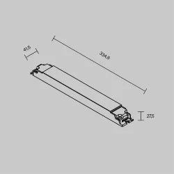 Источник напряжения 24В Dali DT6 240Вт IP 20 (Белый)