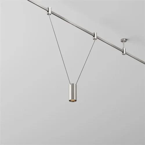 Трековый подвесой светильник Focus Led Flarity 3000K 12Вт 36° (Платина) - фото 9