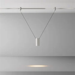 Трековый подвесой светильник Focus Led Flarity 3000K 12Вт 36° (Платина)