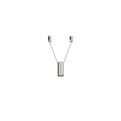 Трековый подвесой светильник Фокус / Focus Led Flarity 3000K 12Вт 36° (Платина) TR157-1-12W3K-PT