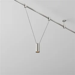 Трековый подвесой светильник Фокус / Focus Led Flarity 3000K 12Вт 36° (Платина) TR157-1-12W3K-PT