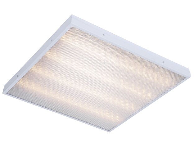Универсальный офисный светодиодный светильник Армстронг 40 Вт IP44 595x595x40 мм 3000K Призма - фото 3