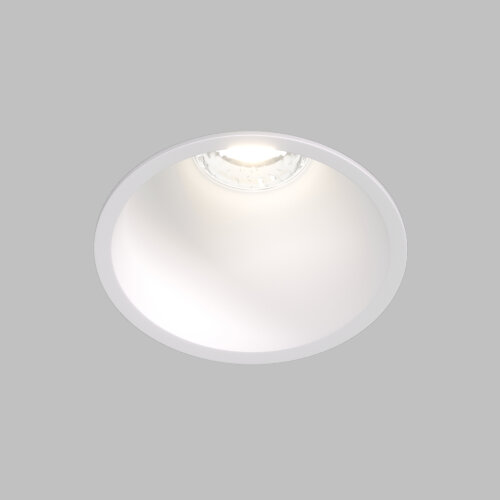 DK3026-WH Встраиваемый светильник, IP 20, 10 Вт, GU5.3, LED, белый, пластик.