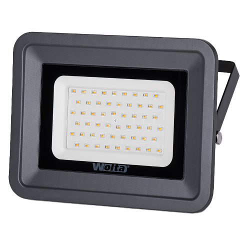 Светодиодный прожектор WOLTA WFLY-50W/06 50Вт 3000К IP65 - фото 1.