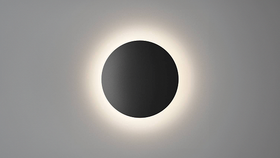 Светильник настенный GW CIRCUS черный, 3000K, 12 Вт, GW-8663S-12-BL-WW - фото