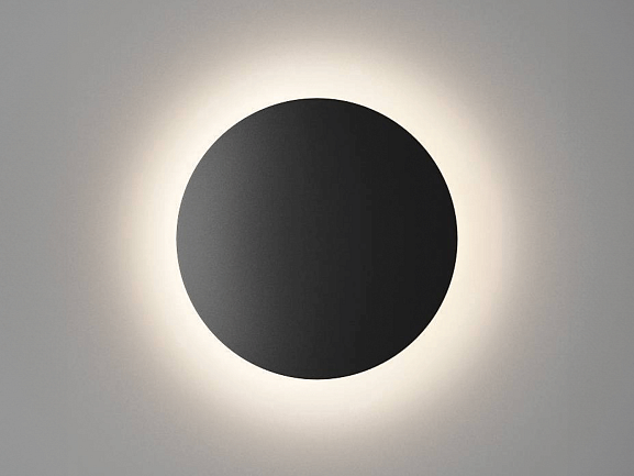 'Светильник настенный GW CIRCUS черный, 3000K, 12 Вт, GW-8663S-12-BL-WW - фото