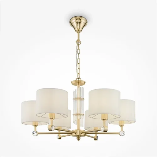 Подвесной светильник Alloro E14х6 (Латунь) - фото