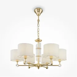 Подвесной светильник Alloro E14х6 (Латунь)