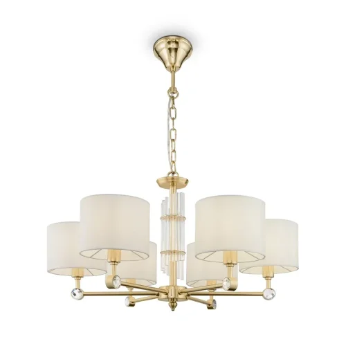 Подвесной светильник Alloro E14х6 (Латунь) - фото 2