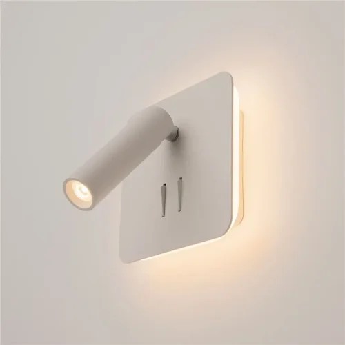 Настенный светильник (бра) Ios 176 3000К 9Вт IP 20 (Белый) - фото 9