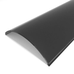 Рассеиватель поликарбонатный для профиля LC-LRM-BL20-6 чёрный