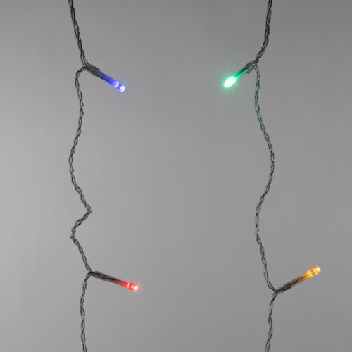 ULD-C3020-264-TTK MULTI IP44 Занавес светодиодный с эффектом мерцания, 3х2м, 264 светодиода, Разноцветный свет, Провод прозрачный, TM Uniel - фото 3