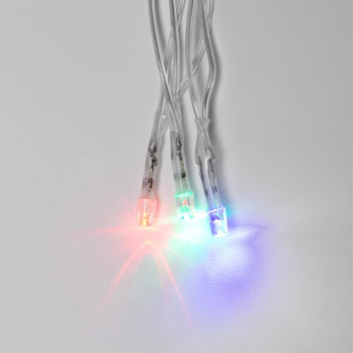 ULD-C3020-264-TTK MULTI IP44 Занавес светодиодный с эффектом мерцания, 3х2м, 264 светодиода, Разноцветный свет, Провод прозрачный, TM Uniel - фото 4