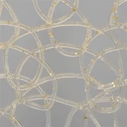 Сетка Stylnet Прозрачная с глиттером Золото в Рулоне, Гибкий ПВХ, 10 x 1 м