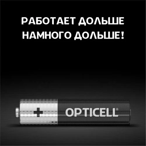 Элемент питания алкалиновый AAA/LR03 (блист. 4шт) Basic Opticell 5051002/6051002 - фото 5