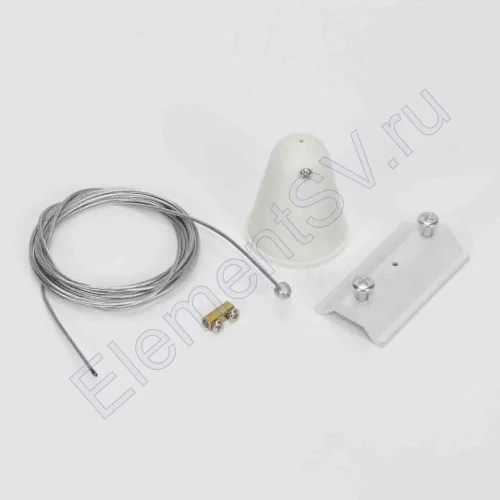 Подвес для однофазного трека 2L NX17 (белый) - фото.