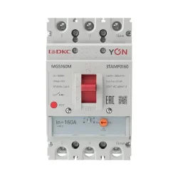 Выключатель автоматический MGS160 3P 128-160A 25kA YON MGS160M-3TAMF0160