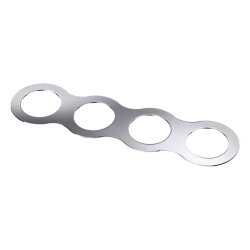 Рамка декоративная к артикулам 357585-357587, 357589, 357909-357910, 370639-370643 «Novotech» 358248, дизайн: Хай-тек, серия: METIS