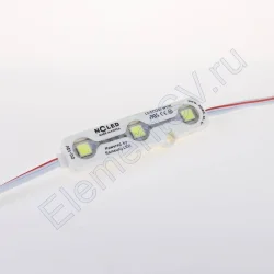 Светодиодный модуль NCLed Samsung 5730-3 MOD40 (1,5W, 12V, cool white)