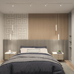 Подвесной светильник, IP 20, 15 Вт, GU10, белый, алюминий, Denkirs DK4050-WH