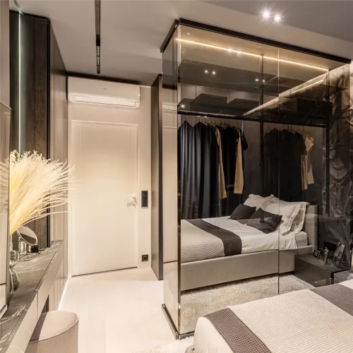 Рамка из поликарбоната на 1 пост Stark черный W0011808 - фото 7