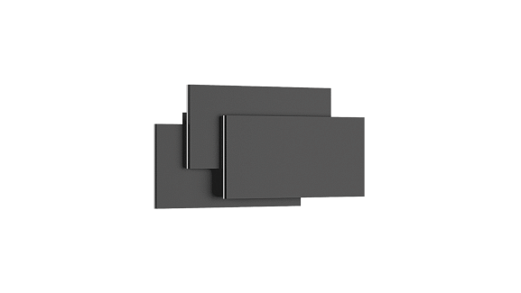 Светильник настенный GW черный, 3000K, GW-6809-12-BL-WW - фото