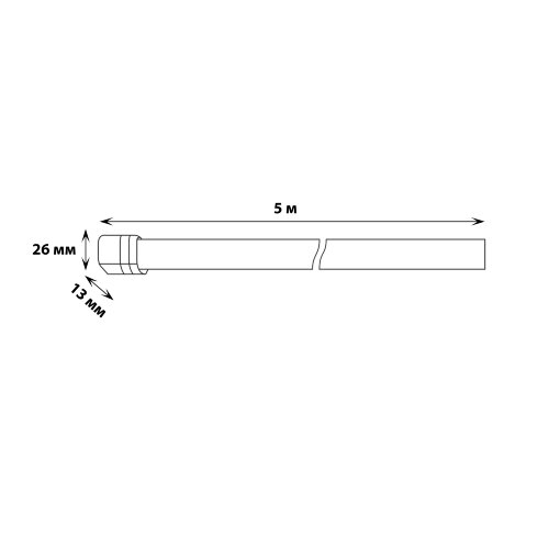 ULS-N02-5050-60LED-m-13mm-IP67-DC12V-14W-m-5M-RGB Светодиодная гибкая герметичная лента, NEON, Катушка 5м, в блистере, RGB - фото 12