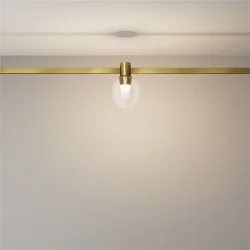 Трековый светильник Bubble Flarity 3000K 2Вт 120° (Латунь)