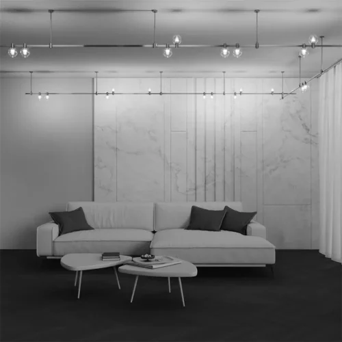 Трековый светильник Bubble Flarity 3000K 2Вт 120° (Латунь) - фото 10