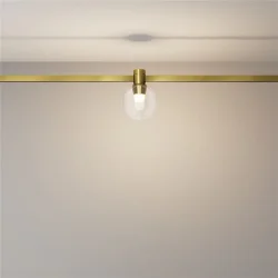 Трековый светильник Пузырь / Bubble Flarity 3000K 2Вт 120° (Латунь) TR148-1-3W3K-BS