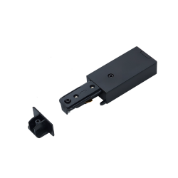 Ввод питания с заглушкой PSB-BL для шинопровода SB черный IN HOME