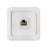 Розетка компьютерная RJ-45 BOLLETO белая 7035 IN HOME - Фото