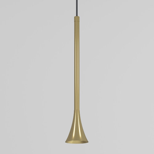 Светильник подвесной светодиодный Hall 5W 4000K латунь - фото 1
