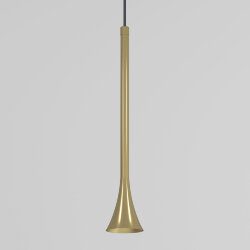 Светильник подвесной светодиодный Hall 5W 4000K латунь 50314 LED