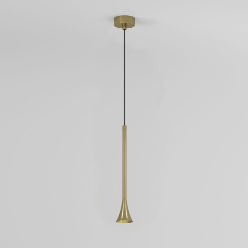 Светильник подвесной светодиодный Hall 5W 4000K латунь - Фото 2