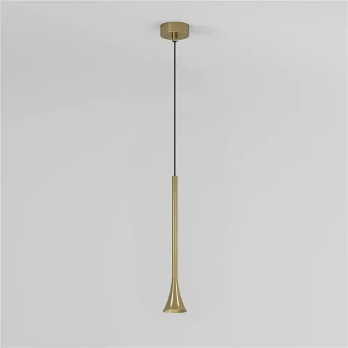 Светильник подвесной светодиодный Hall 5W 4000K латунь 50314 LED - фото 2