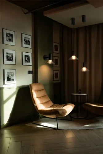 Настенный светильник (бра) Озеро / Lake (Черный) FR6179WL-L6B - фото 7