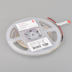 Светодиодная лента RT-А160-5mm 24V Day4000 (15 W/m, IP20, 2835, 5m) (Arlight, Открытый) 037812
