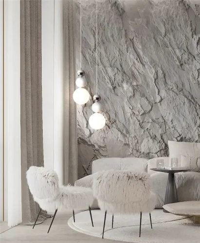 Подвесной светильник Freya FR5388PL-01CH (Белый) - фото 3