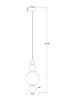 Подвесной светильник Freya FR5388PL-01CH (Белый) - фото 8