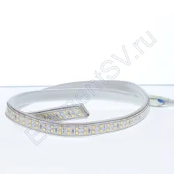 Светодиодная лента 220V 2835 208led warm white IP68 208B