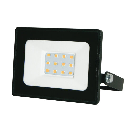 ULF-Q519 20W-3000K IP65 220-240V BLACK Прожектор светодиодный, Теплый белый свет3000К, Корпус черный, TM Volpe - фото 1