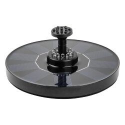 USL-S-825-PT180 RGB FOUNTAIN Садовый светильник на солнечной батарее Фонтан, Плавающий, 12 светодиодов, RGB свет, 1xАA Ni-Mh аккумулятор в-к, IP44, TM Uniel