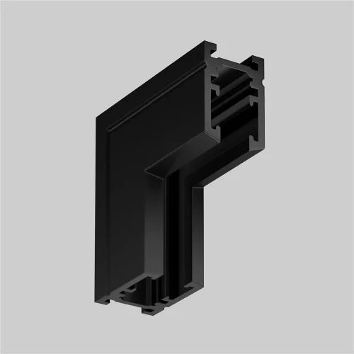 Коннектор угловой внутренний, накладной Levity (Черный) - фото 2