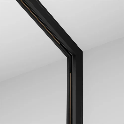 Коннектор угловой внутренний, накладной Levity (Черный) - фото 3