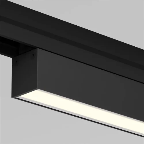 Уличный трековый светильник Basis Exility IP 3000К 12Вт 120° черный (Черный) - фото 2